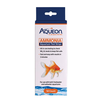 Aqueon Ammonia Aquarium Test Strips 1ea/50 ct