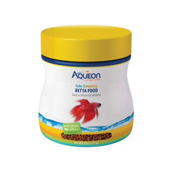 Aqueon Betta Food Color Enhancing 1ea/Floating Pellet, .95 oz