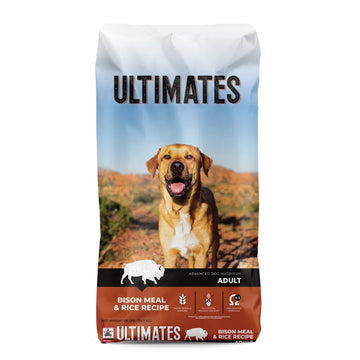 Ultimates Advanced Nutrition Adult Dog Food Bison/Rice 5 Lb