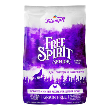 Free Spirit Grain Free Senior Food Chicken 26Lbs.