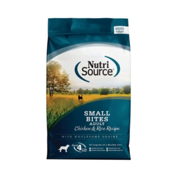 Nutrisource Dog Small Bites Chicken & Rice 12Lb