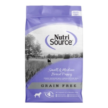 Nutrisource Dog Grain Free Puppy Small & Medium Breed 4Lb