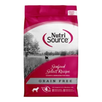 Nutrisource Dog Grain Free Adult Seafood Select 12Lb