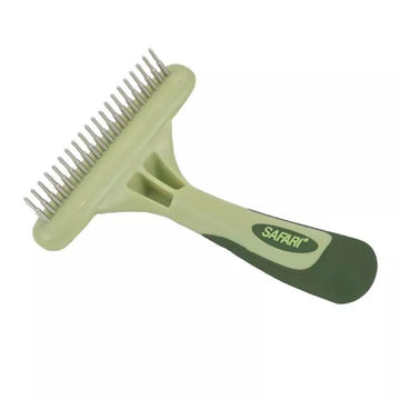 Coastal Pet Safari Dog Single Row Undercoat Rake with Rotating Pins