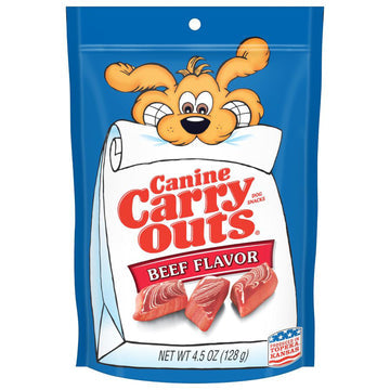 Canine Carry Outs Beef Flavor Dog Treats 1ea/4.5 oz