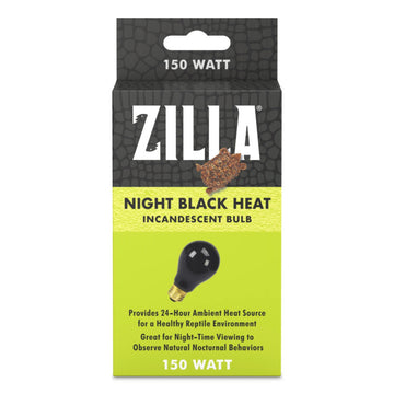 Zilla Incandescent Bulbs Night Black 1ea/150 W