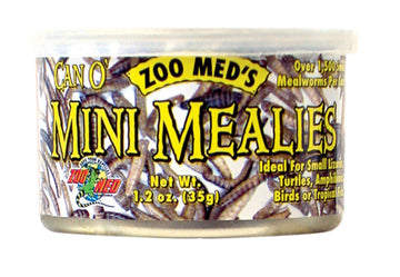 Zoo Med Can O' Mini Mealies Reptile Wet Food 1ea/1.2 oz