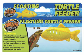 Zoo Med Floating Turtle Feeder Translucent Orange 1ea