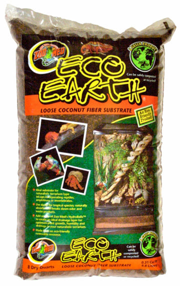 Earth Coconut Fiber Substrate Brown 1ea/8 qt