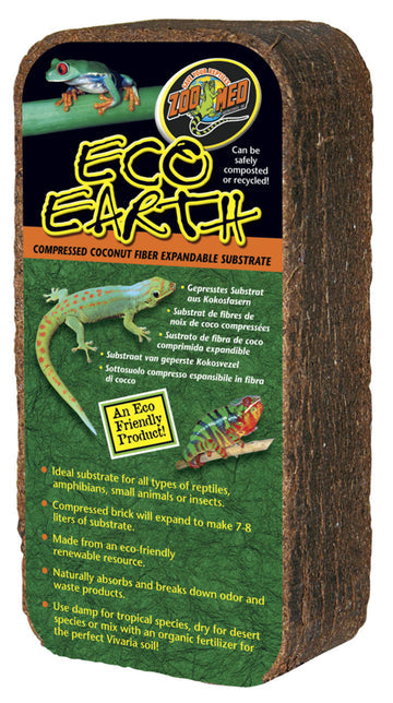 Earth Coconut Fiber Substrate Brown 1ea/1 pk