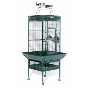 Small Wrought Iron Select Bird Cage - Pewter