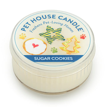 Pet House Candle Sugar Cookies Mini 12 Piece Winter