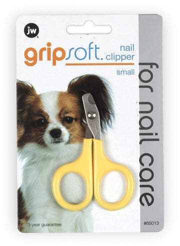 JW Pet Dog Nail Clipper Grey/Yellow 1ea/SM