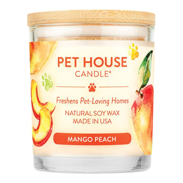 Pet House Candle Mango Peach Large Case of 3