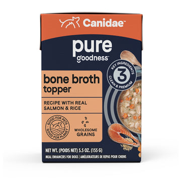 Pure Goodness Bone Broth Topper Salmon/Rice 5.5oz.