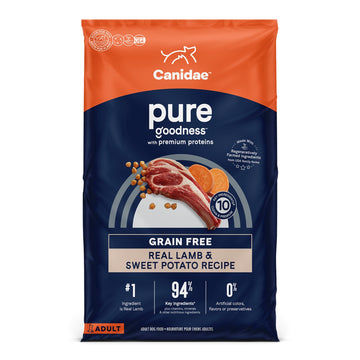 Pure Grain Free Dog Food Fresh Lamb 4 Lb