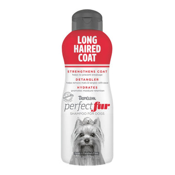 TropiClean PerfectFur Long Haired Coat Shampoo for Dogs 1ea/16 oz