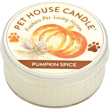 Pet House Candle Pumpkin Spice Mini Case of 12