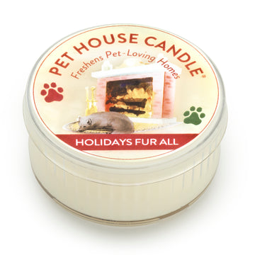 Pet House Other Candle Holiday Fur All Mini Case of 12