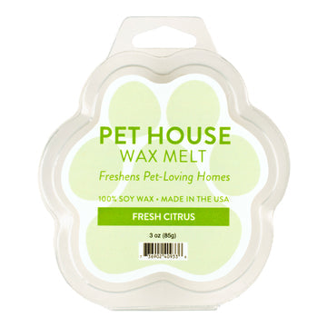 Pet House Candle Wax Melt Fresh Citrus Case of 12