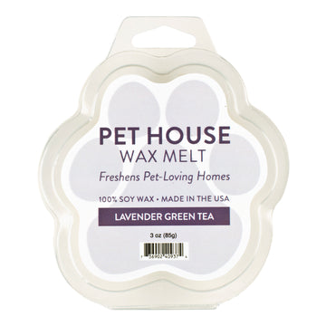 Pet House Candle Wax Melt Lavender Green Tea Case of 12