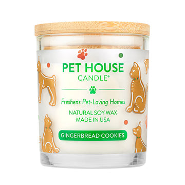 Pet House Candle Gingerbread Large Case of 3