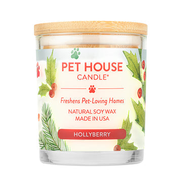 Pet House Candle Hollyberry Large Case of 3