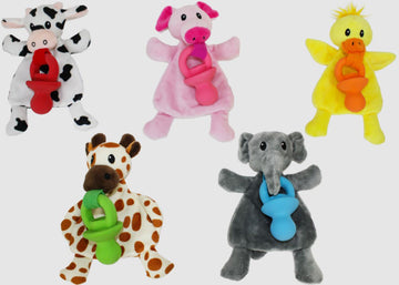 Multipet Pacifier Pals Stuffed Animals Assorted 1ea/8 in