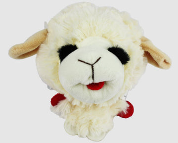 Multipet Lamb Chop Knobby Noggins Dog Toy 1ea/5 in