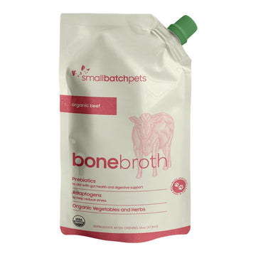 Small Batch Shelf Stable Organic Beef Bone Broth - 16oz.