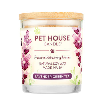 Pet House Candle Lavender Green Tea Large Case of 3