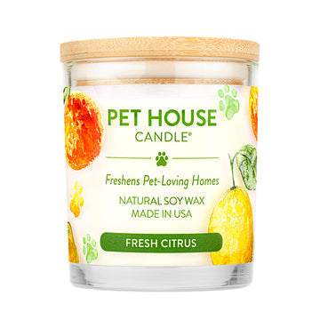 Pet House Candle Fresh Citrus Large Case of 3