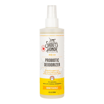 Skouts Honor Cat Probiotic Deodorizer Honeysuckle 8oz.