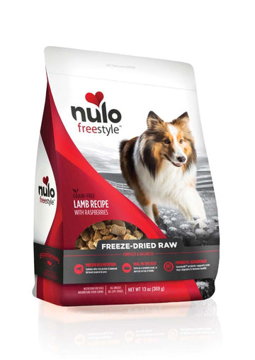 Nulo Freestyle Freeze-Dried Raw Grain-Free Dog Food Lamb w/Raspberries 1ea/13 oz