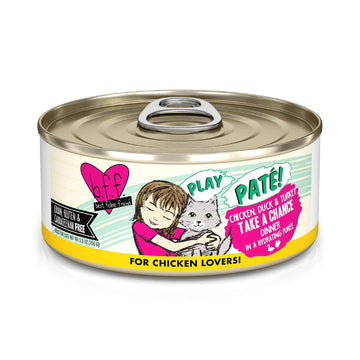 BFF Cat Play Chicken; Duck and Turkey Take a Chance Dinner 5.5oz. (Case of 8)