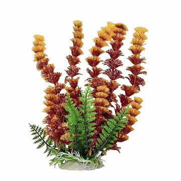 Aquatop Cabomba Aquarium Plant with Weighted Base Fire 1ea/12 in