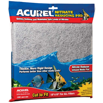 Acurel Cut to Fit Nitrate Reducing Filter Media Pad Grey 1ea/18 In X 10 in