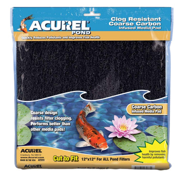 Acurel Coarse Carbon Infused Media Pad 1ea/12 In X 12 in