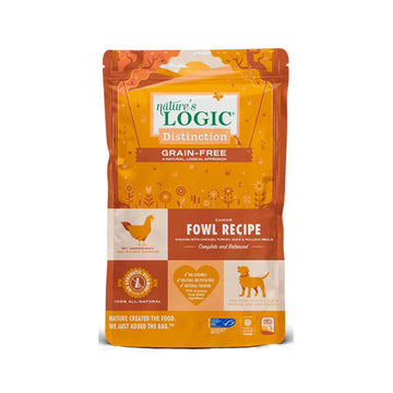 Natures Logic Dog Distinction Grain Free Fowl 24Lb