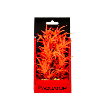 Aquatop Aquatop Vibrant Fluorescent Cannabis Plant Red, 1ea/6 in