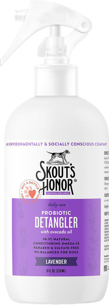 Skouts Honor Dog Detangler Lavender 8oz.