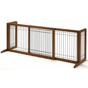 Large Bay Isle Freestanding Pet Gate