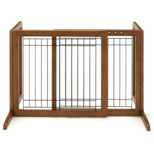 Small Bay Isle Freestanding Pet Gate - Tall