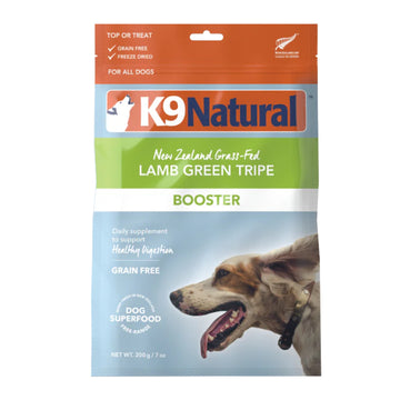 K9 Natural Dog Freeze-Dried Booster Lamb Green Tripe 7oz.