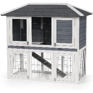 Prevue Pet Products 4601 Duplex Rabbit Hutch