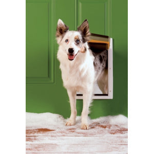 PetSafe Extreme Weather Plastic Frame Dog & Cat Door - Medium - PPA00-10985